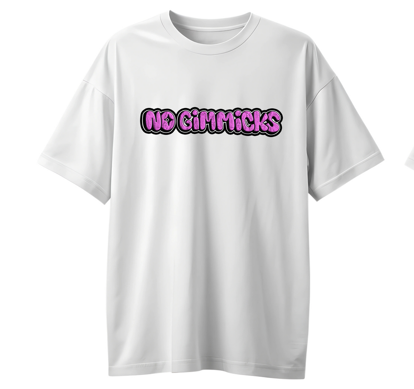 (NG) Graff Tee (white/pink)